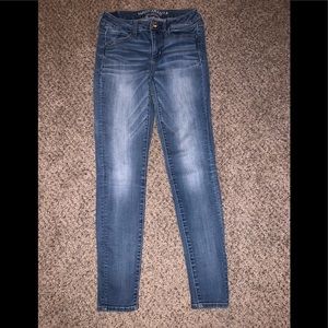 American Eagle Light Wash Jegging